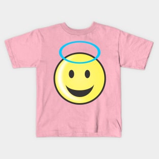 Emoticon Angel Kids T-Shirt